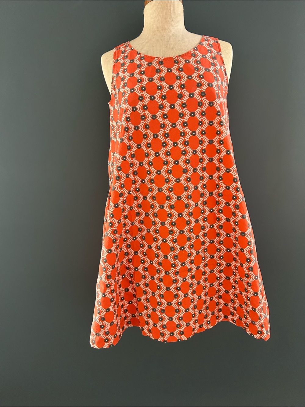 Orla Kiley x Uniqlo floral Geo-Print A-Line shift Dress